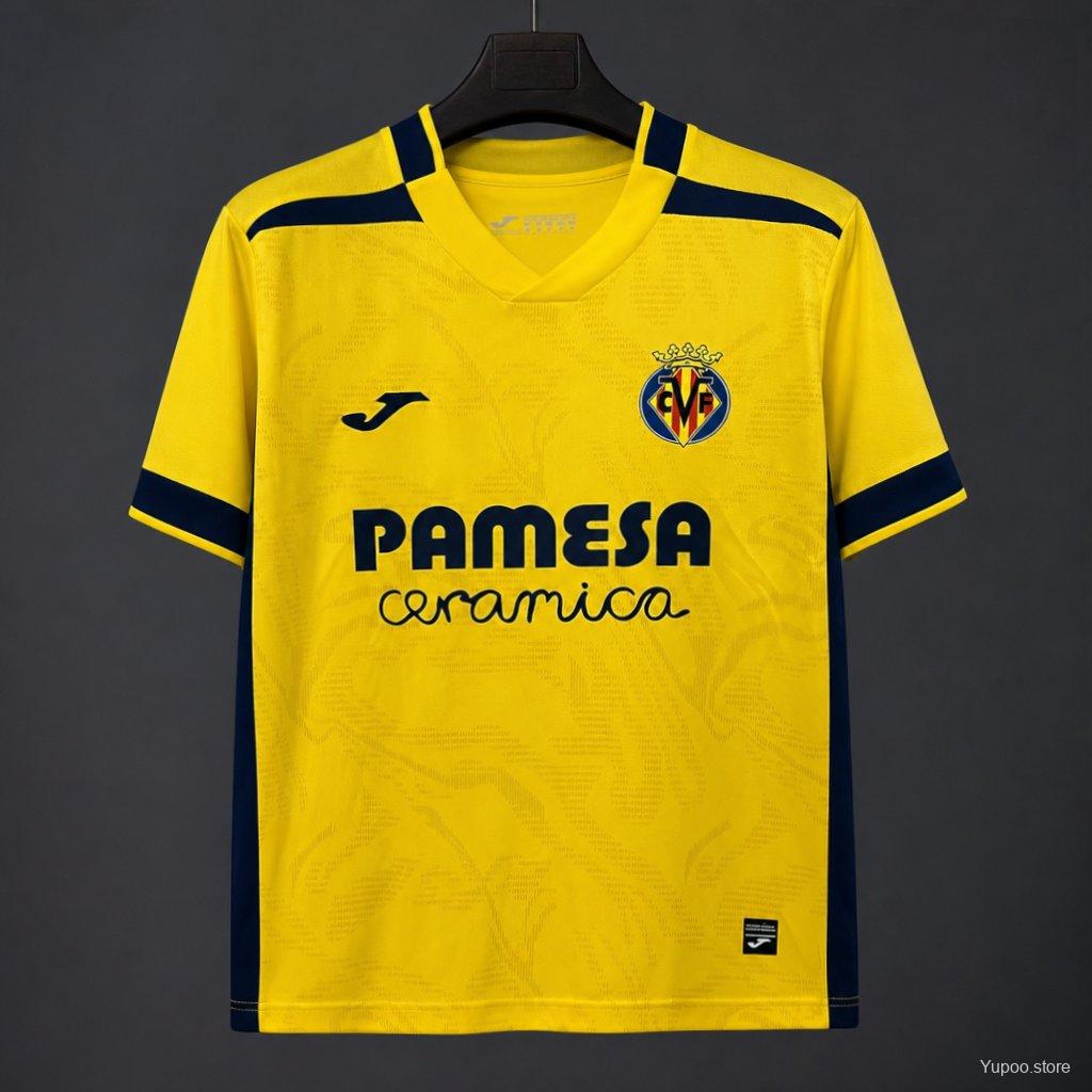 Camiseta Villarreal 2026/27 Local Manga Corta Versión Fan